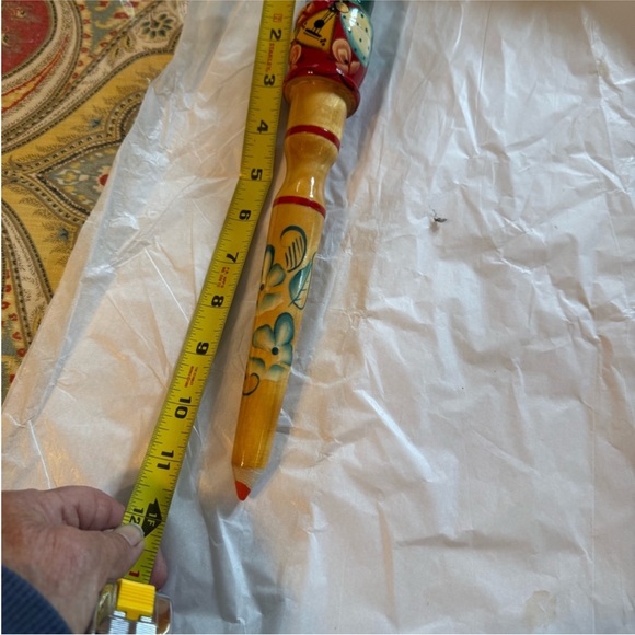 Wooden Matryoshka Doll‎ Pencil 11.3 Inc Vintage - Picture 8 of 8